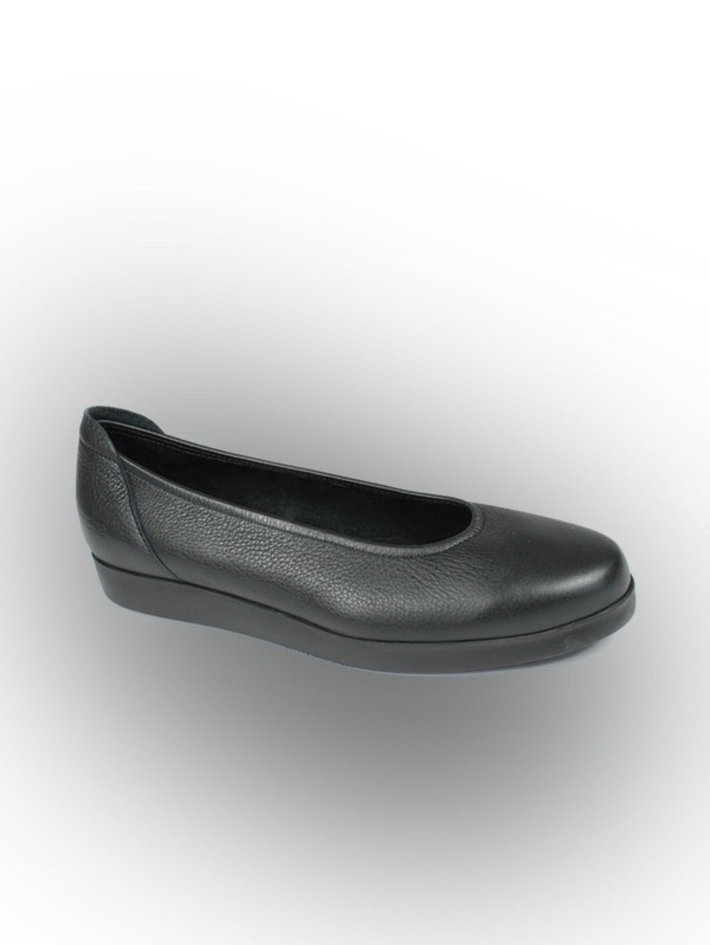 Arche Black Leather Slip-On Ballet Flat US 9 (EU 40)